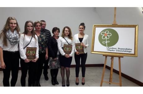 Stypendystki wiślańskiego liceum