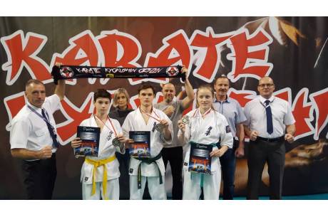 Trzy Medale Cieszyńskiego Kyokushin