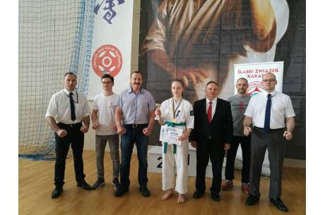 Zuzanna Pasterny Mistrzynią Śląska Karate Kyokushin