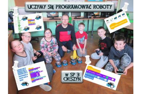 SP3 w Cieszynie programuje roboty