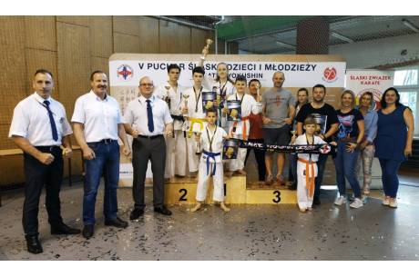 Cztery złote medale dla Cieszyńskiego Kyokushin w V Pucharze Śląska