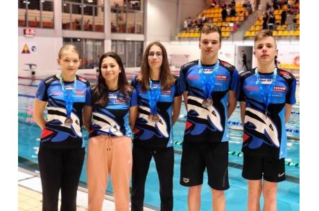 Delfin Cieszyn z medalami w Mistrzostwach Śląska OPEN