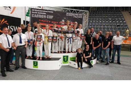 Pierwsze miejsce Cieszyńskiego Kyokushin na Turnieju Carbon Cup