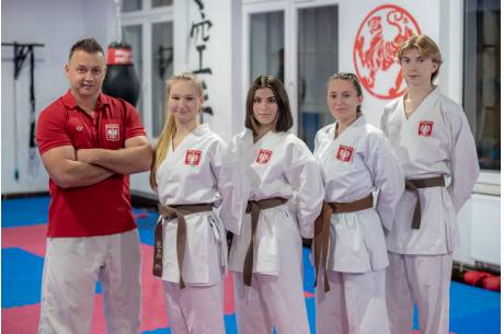 Z Cieszyna na Mistrzostwa Europy Karate