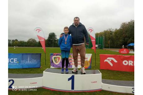 Krystian Lipa Mistrzem Śląska w lekkiej atletyce