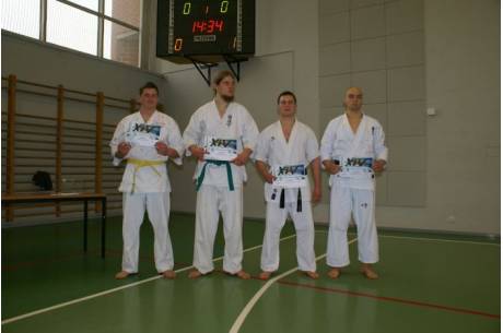 Srebrny medal Patryka Kukulskiego w Akademickich Mistrzostwa Polski Karate Kyokushin