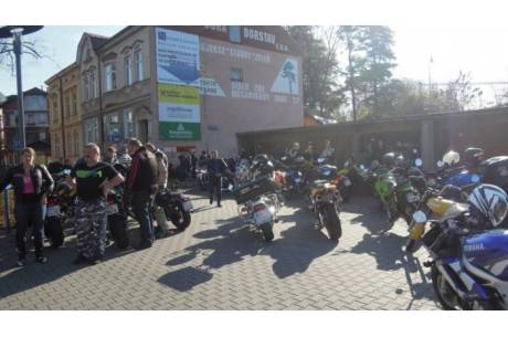 Zakończenie sezonu motocyklowego w Cieszynie 26.10.2013
