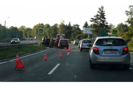 Kolizja na DK 81