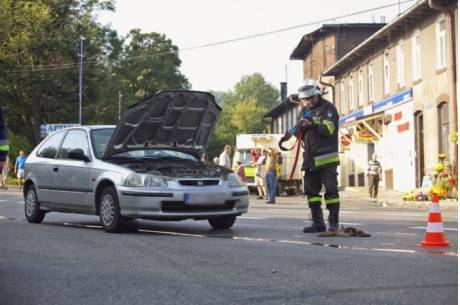 Wypadek w Goleszowie