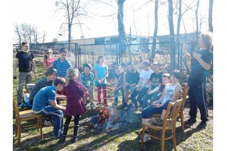 Akcja „Posprzątaj Świat na Wiosnę” w Zamarskach.